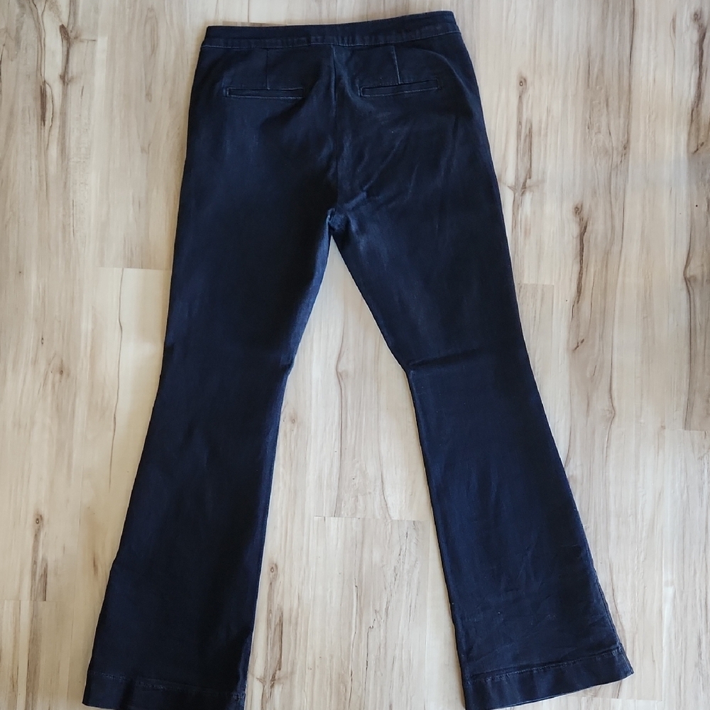Stylish Navy Blue Flared Pants - image 2